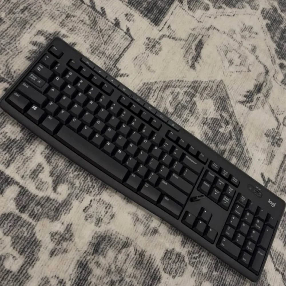 Logitech Sleek Black Keyboard